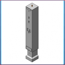 Dollies 14x14x100cm bolt M12