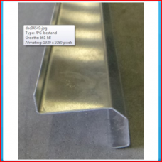 Aluminium Rain Protection on Concrete Perimeter, 25mm overshoot. Aluminium Rain Protection on Concrete Perimeter, 25mm overshoot.