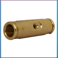 Fitting for 1 nozzle 10mm M5 brass for nylon tubing