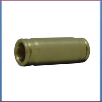 Union fitting 12mm brass for nylon tubing