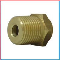Male connector 1/2 "BSP - 12mm brass for nylon tubing