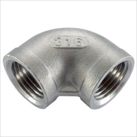 Elbow fitting female 1/2 "BSP SS