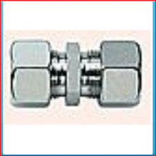 Compression fitting straight coupling 10mm SS PN800