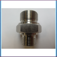 Reducing nipple 1.1 / 4 "- 1" BSP SS
