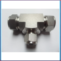 Compression T-fitting 20x12x20mm SS