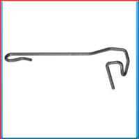 SS wire hanger for single nozzle holder fitting
