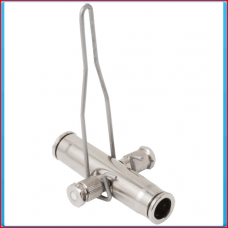 SS wire hanger for double nozzle holder fitting