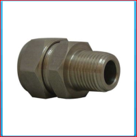 Compression male connector 20x1 / 2 "NPT SS