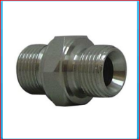 Nipple 3/8 "for 3/8" hose BSP SS
