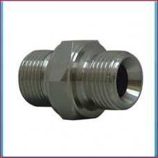 Nipple 3/8 "for 3/8" hose BSP SS