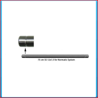 Normatic pre-machined 12mm SS tube L = 75cm