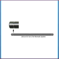 Normatic pre-machined 12mm SS tube L = 250cm