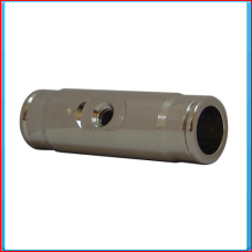 Normatic fitting for 1 nozzle 10mm M5 brass nickel plated
