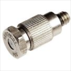 HEX cleanable nozzle 0.70 mm brass nickel plated M5 w anti drip