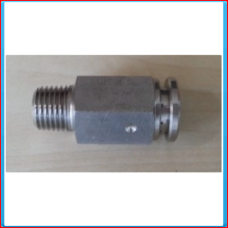 Compression male connector 1/4 "x12mm SS