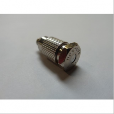 HEX cleanable nozzle 0.30 mm brass nickel plated UNC10-24 w anti drip