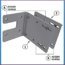 Mounting plate 105-146H100 RW800 set, no bolts