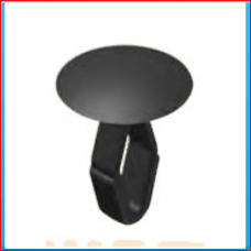 Pin for screen weight plastic