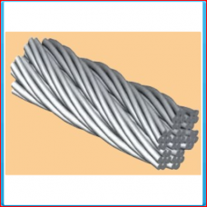 Cable 7x7 stainless steel 3mm rol-1000m