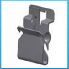 Gurder clamp 40x30mm galv.