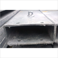 Screen gable profile 3898x50x140mm gvz