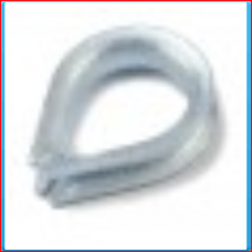 Steelwire clip 19mm 3/4 "M12 galvanised