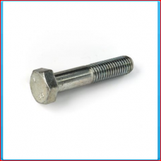 Bolt gvz M8x160mm BOX50, gvz, DIN931, 8.8, partial thread