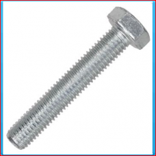 Bolt gvz M10x50mm BOX100, gvz, DIN933, 8.8, full thread