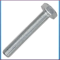 Bolt gvz M10x60mm BOX100, gvz, DIN933, 8.8, full thread