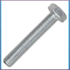 Bolt gvz M10x60mm BOX100, gvz, DIN933, 8.8, full thread