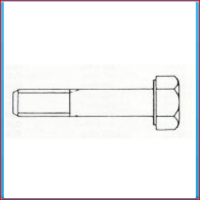 Bolt M12x90mm, gvz, DIN931, 8.8, partial thread