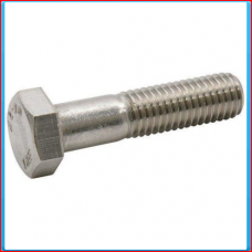 Bolt M20x160mm, gvz, DIN931, 8.8, partial thread