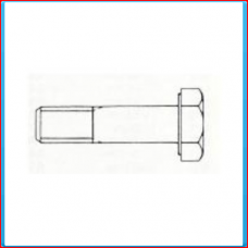 Bolt M20x80mm, gvz, DIN931, 8.8, partial thread