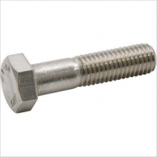 Bolt M24x120mm, gvz, DIN931, 8.8, partial thread
