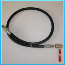 Connection set natural gas, 1/2 "1,5 m incl. Gasvalve, ex.regulator