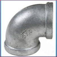 Knee galv. nr: 90 - 1/4 "