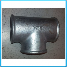 T-connector galv. nr: 130 - 1.1 / 4 "x1 / 2"