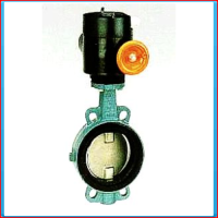Butterfly valve E-65 100mm, 230V, 0.5A