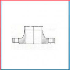 Weld flange ND 10 Nw 80 / 88,9