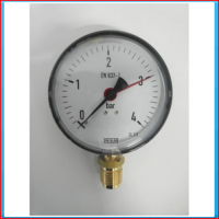 Manometer 100mm 0-4 bar 1/2 "under