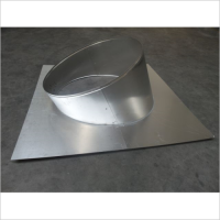 Roofconnector aluminium ø304mm