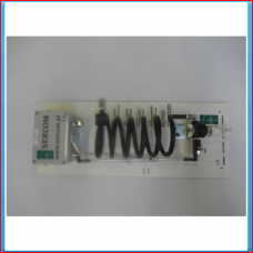 CO-sensor with cooling spiral