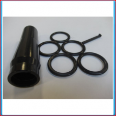 CO2-pipe PVC 32mm + ring