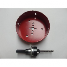Hole saw Ø 162 mm w holder