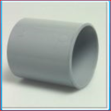 PVC sock SN2 glue 125mm (2xGS) <br>