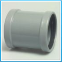 PVC repair socket / sleeve SN4 400mm (2xRS) without center stop