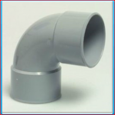 PVC elbow SN2 110mm 90 ° (2xGS) <br>