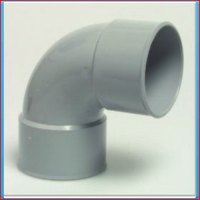 PVC elbow SN2 125mm 90 ° (2xGS) <br>