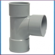 PVC T connector SN2 110mm 90 ° (3xGS) <br>