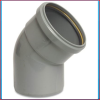 PVC elbow SN4 110mm 45 ° (RSxS) <br>